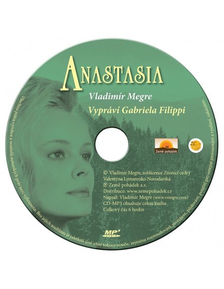 Hörbuch Anastasia (Tschechisch)