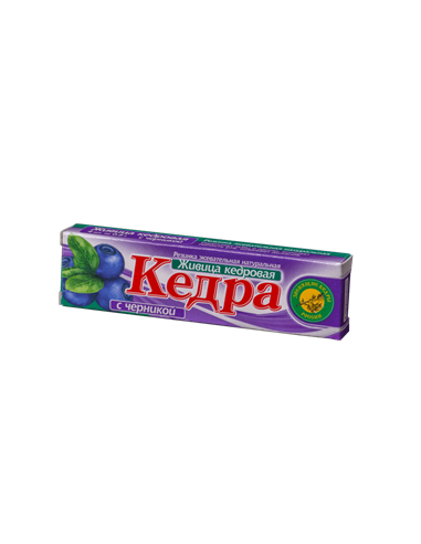 Kedra chewing gum cedar-larch resin...
